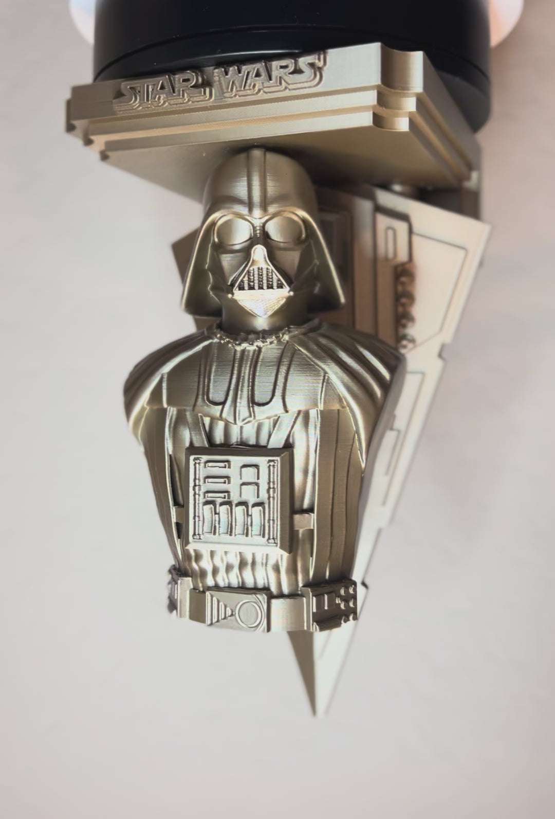 Star Wars - Darth Vader Star Destroyer  Like Floating Wall Shelf Decor Collectible