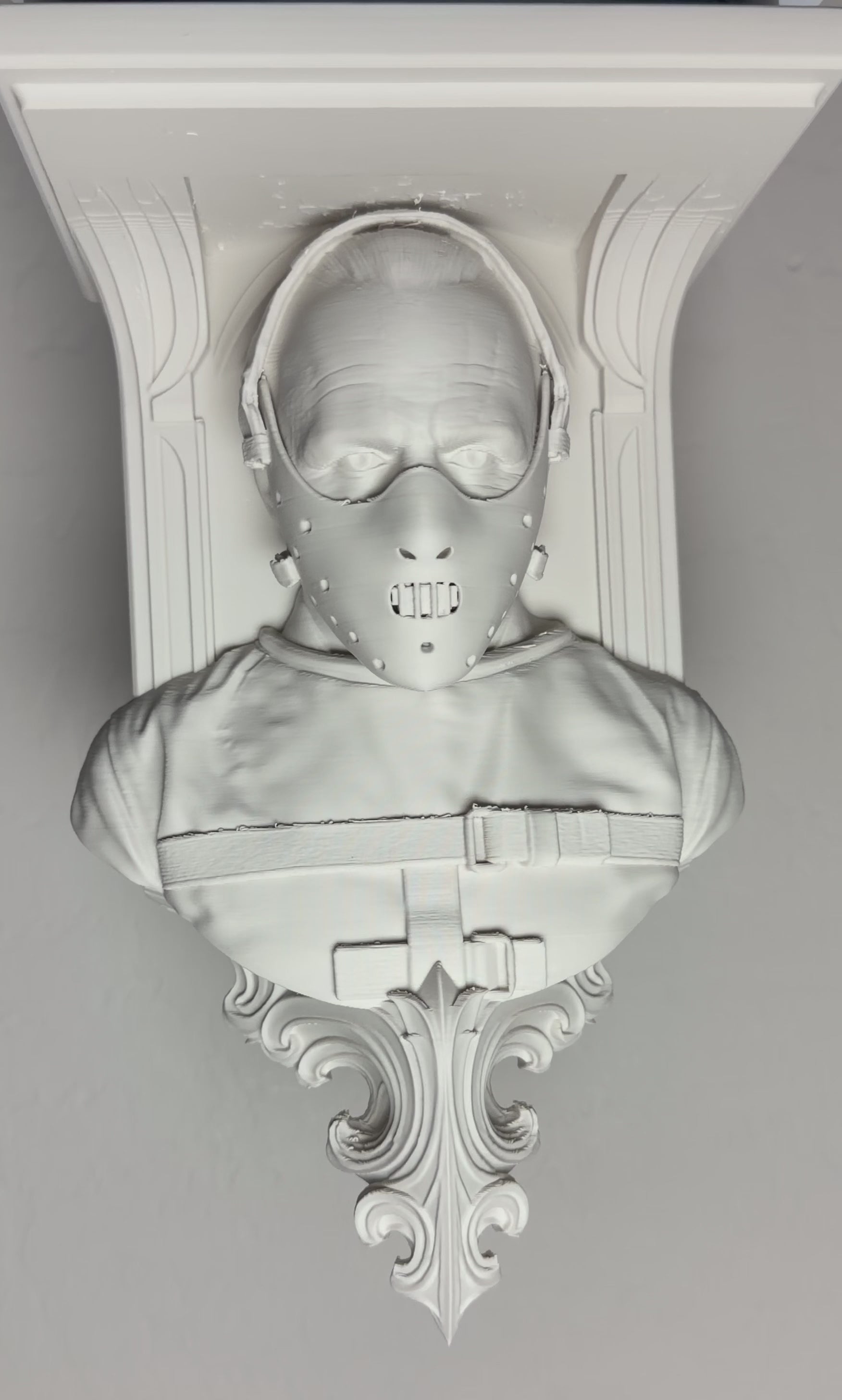 Horror Hannibal Lecter Like 6x5 Top Floating Wall Shelf Collectible
