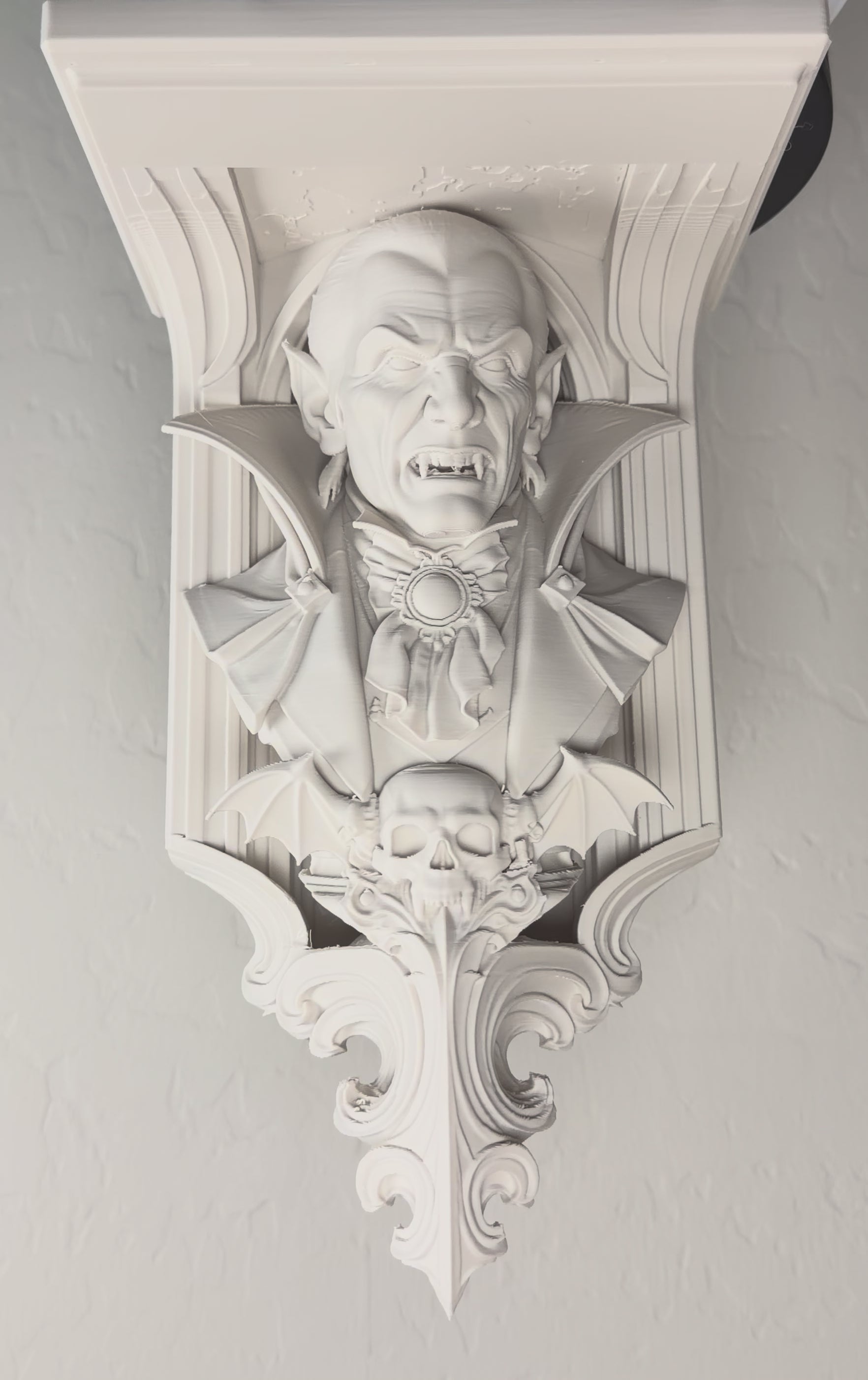 Horror Classic Count Dracula Vampire 6x5 Top Floating Wall Shelf Collectible