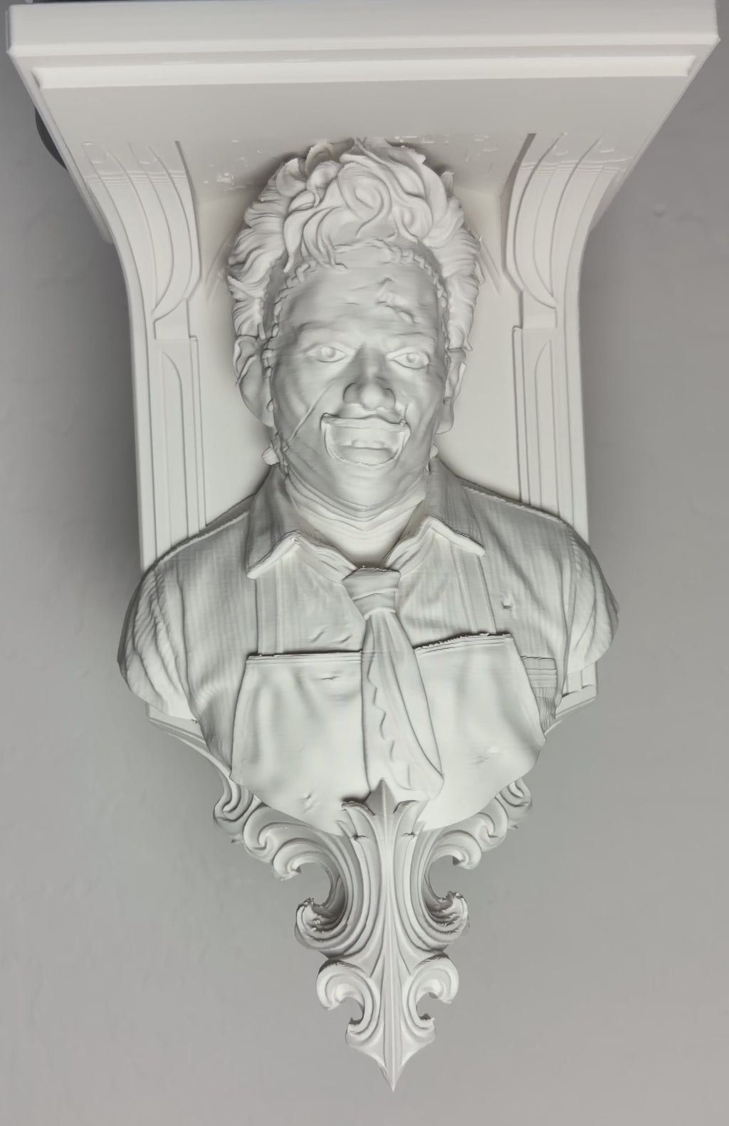 Horror Leatherface Like 6x5 Top Floating Wall Shelf Collectible