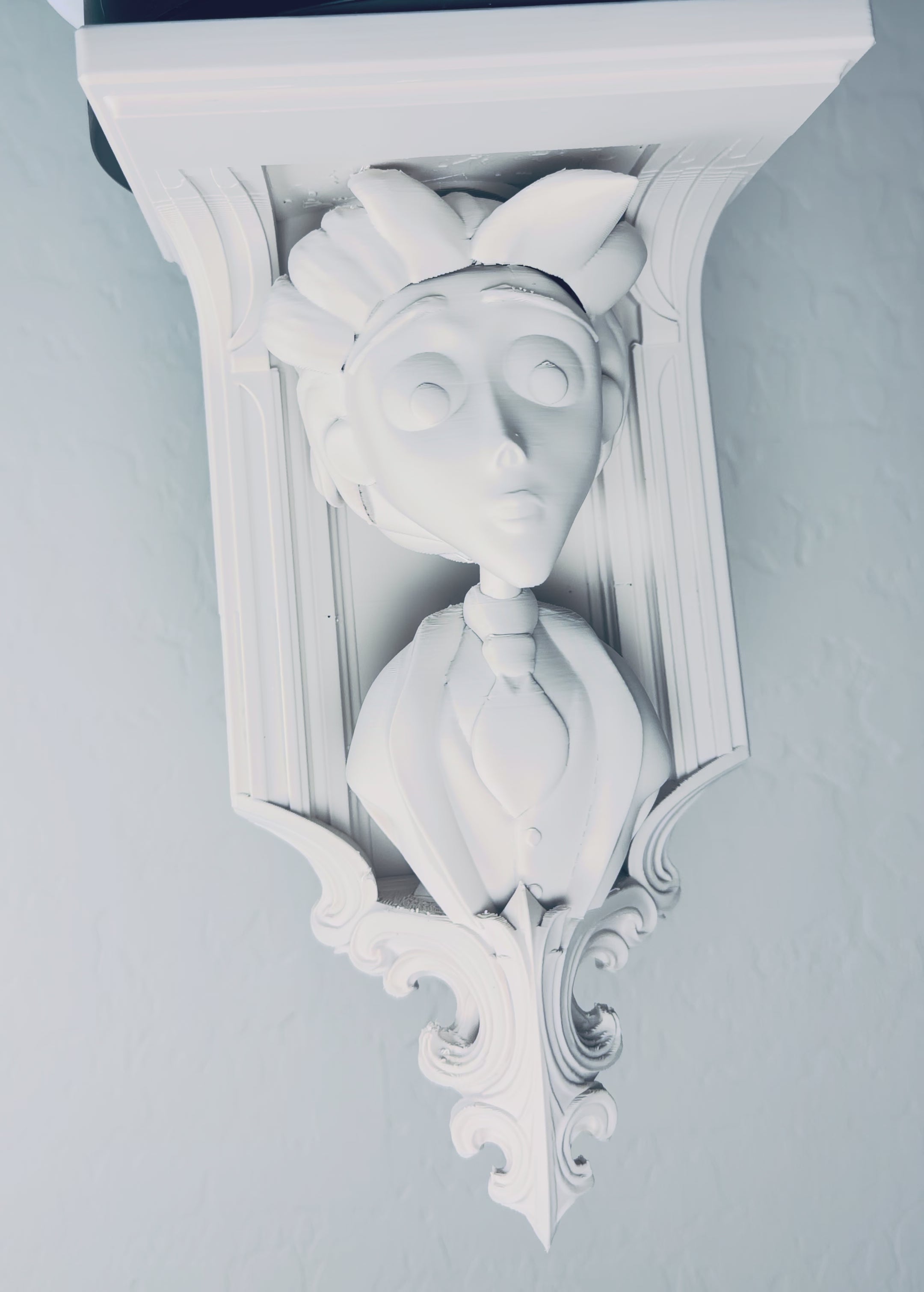 Horror Corpse Bride Victor 6x5 Top Floating Wall Shelf Collectible