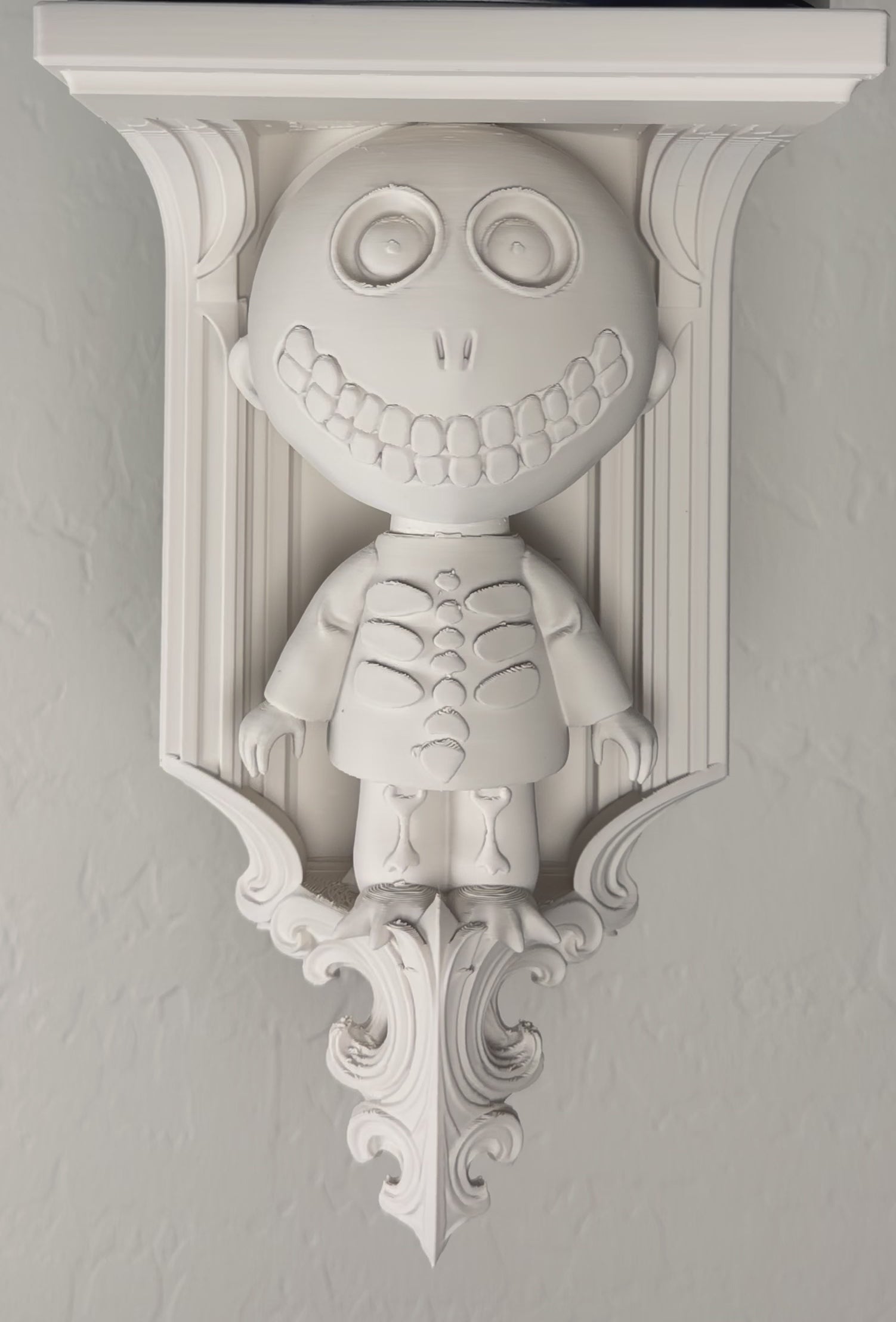 Horror Nightmare Before Christmas Barrel 6x5 Top Wall Shelf Collectible