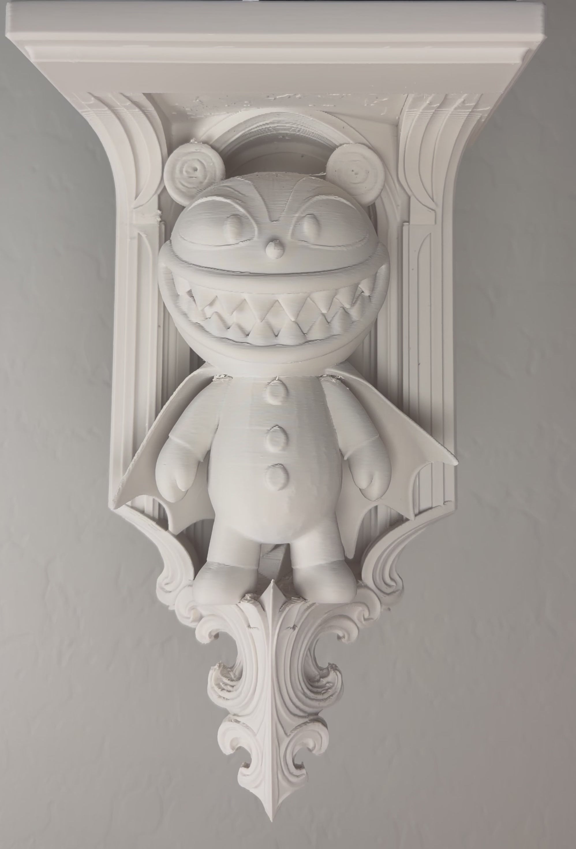 Horror Nightmare Before Christmas Scary Teddy 6x5 Top Wall Shelf Collectible