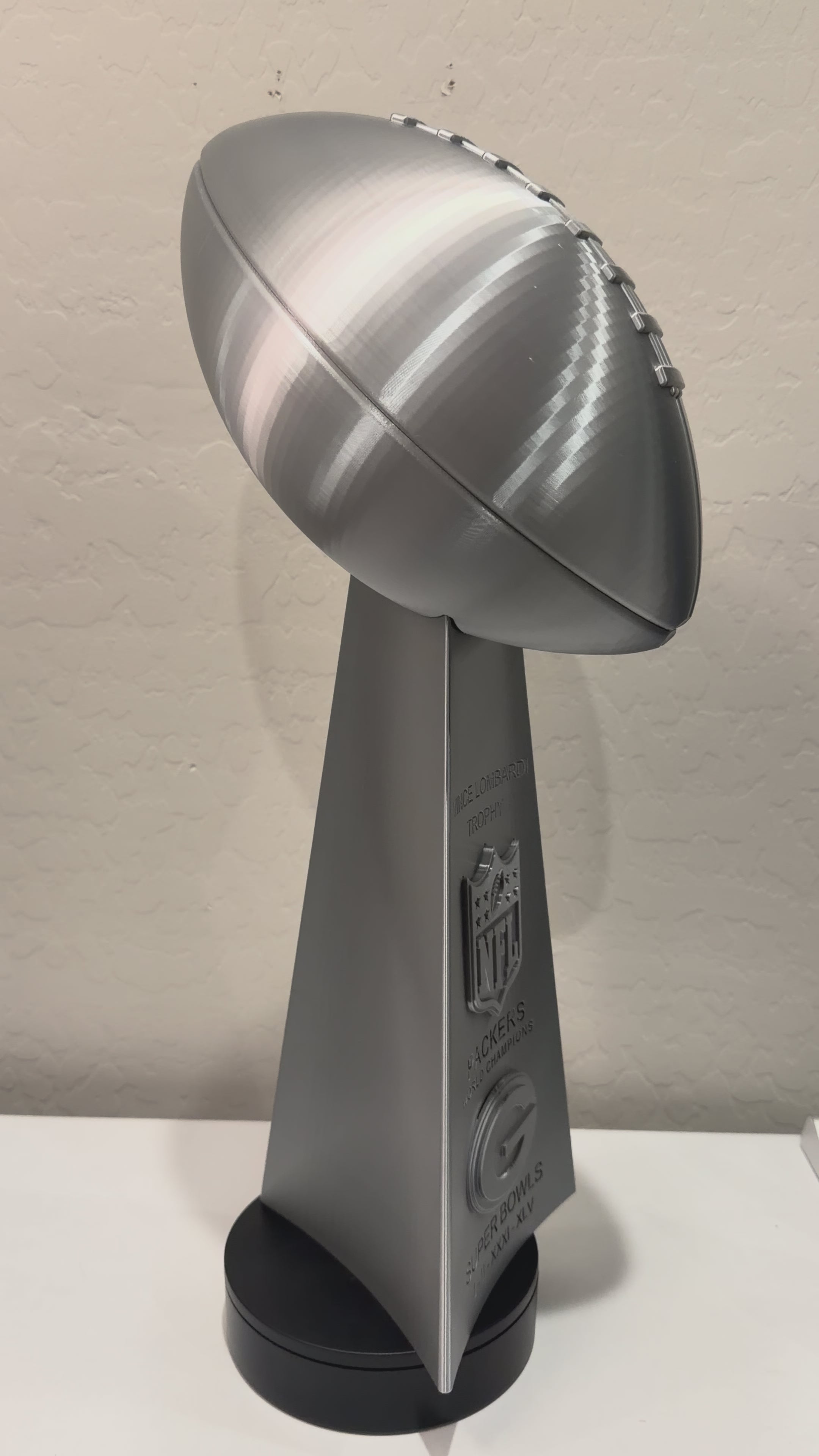 Packers championship trophy video