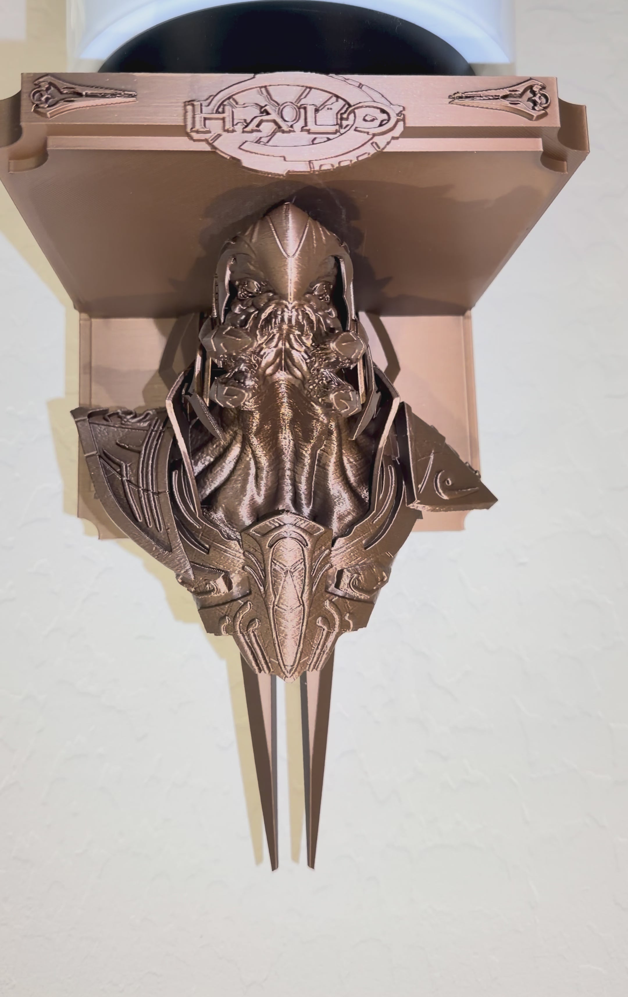 HALO The Arbiter Light Sword Like 7x7 Wall Shelf Collectible