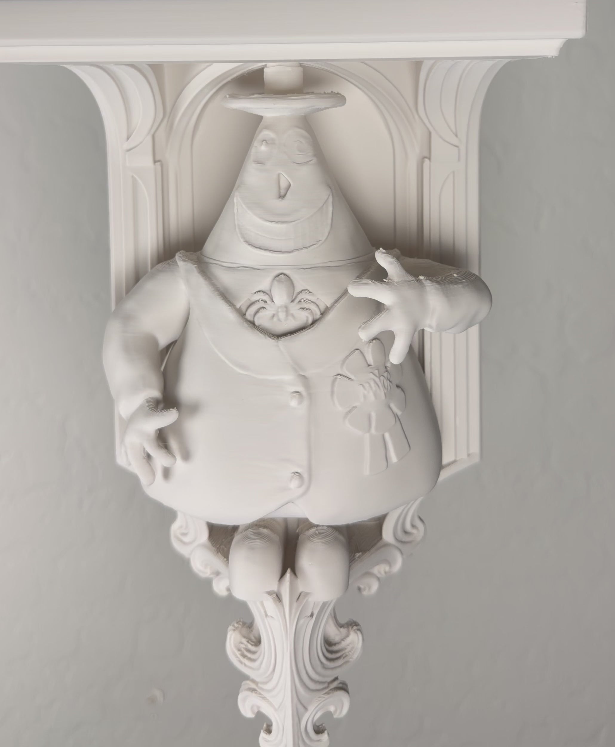 Horror Nightmare Before Christmas The Mayor 6x5 Top Wall Shelf Collectible