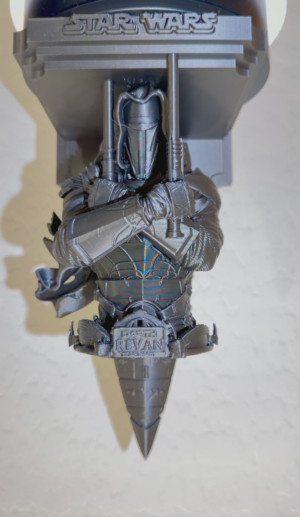 Star Wars - Darth Revan - Leviathan Like Floating Wall Shelf Collectible