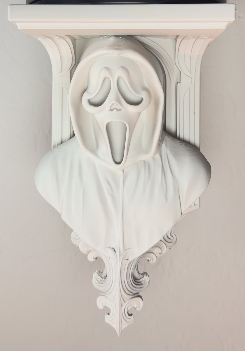 Horror Scream Ghostface Like 6x5 Top Floating Wall Shelf Collectible